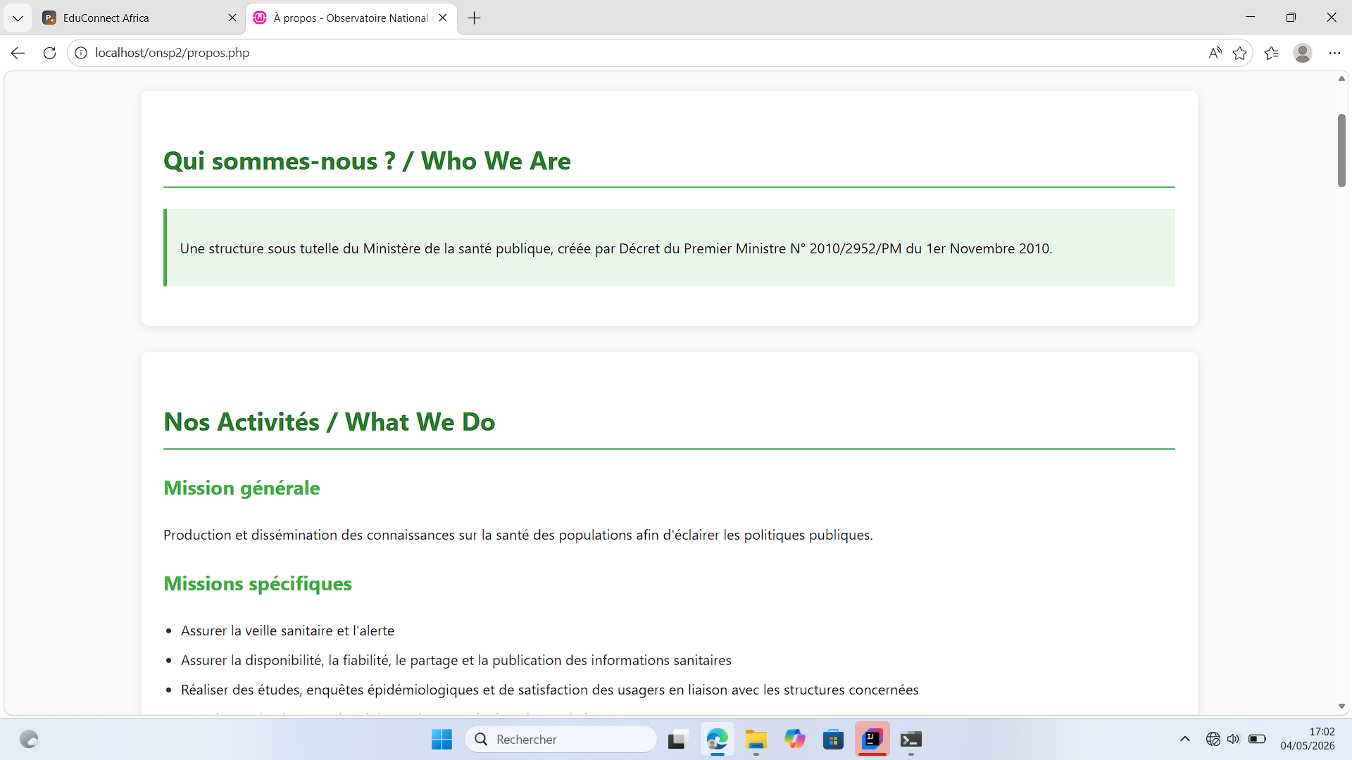 Projet #4